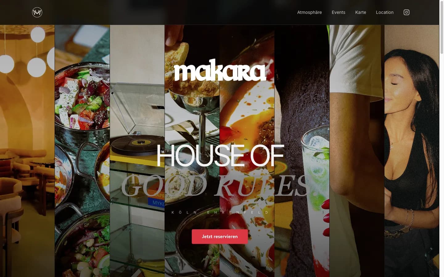 MakaraCologne - Café-Restaurant mit digitaler Speisekarte